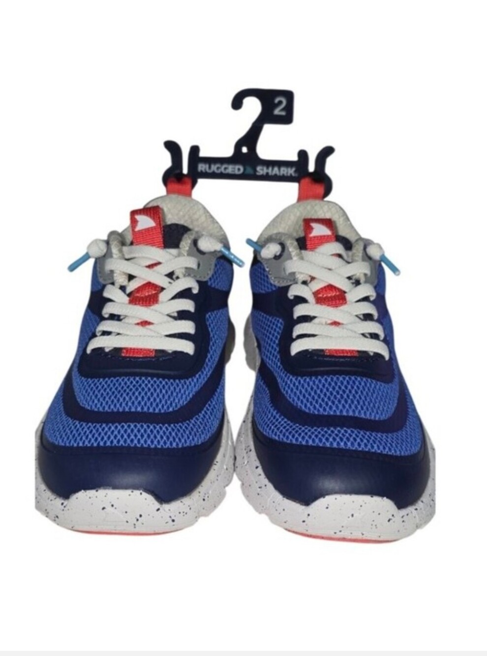 #005 Kids Blue Mesh Athletic Sneakers